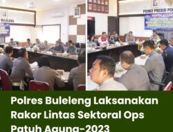 Polres Buleleng Laksanakan Rakor Lintas Sektoral Ops Patuh Agung-2023