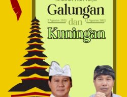 Gede Sudiarta, Wakil Ketua DPC Gerindra Buleleng Mengucapkan Selamat Hari Raya Galungan & Kuningan Tahun 2023