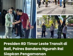 Presiden RD Timor Leste Transit di Bali, Polres Bandara Ngurah Rai Siapkan Pengamanan
