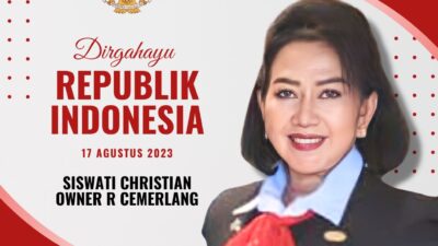 Keluarga Besar R Cemerlang Ucapkan HUT RI ke 78