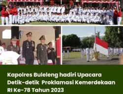 Kapolres Buleleng hadiri Upacara Detik-detik Proklamasi Kemerdekaan RI Ke-78 Tahun 2023