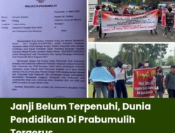 Janji Belum Terpenuhi, Dunia Pendidikan Di Prabumulih Tergerus