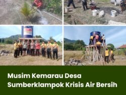 Musim Kemarau Desa Sumberklampok Krisis Air Bersih