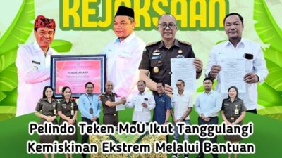 Gandeng Kejaksaan, Pelindo Teken MoU Ikut Tanggulangi Kemiskinan Ekstrem Melalui Bantuan Perbaikan Rumah Tidak Layak Huni