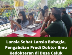 Lansia Sehat Lansia Bahagia, Pengabdian Prodi Doktor Ilmu Kedokteran di Desa Celuk