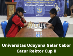 Universitas Udayana Gelar Cabor Catur Rektor Cup II