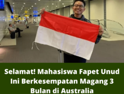 Selamat! Mahasiswa Fapet Unud Ini Berkesempatan Magang 3 Bulan di Australia