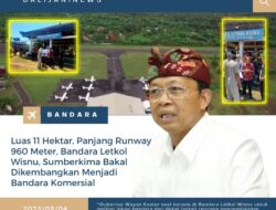 Luas 11 Hektar, Panjang Runway 960 Meter, Bandara Letkol Wisnu, Sumberkima Bakal Dikembangkan Menjadi Bandara Komersial