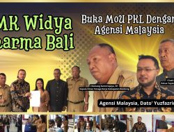 SMK Widya Dharma Bali Buka MoU PKL Dengan Agensi Malaysia