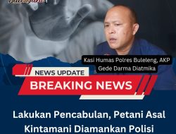 Lakukan Pencabulan, Petani Asal Kintamani Diamankan Polisi