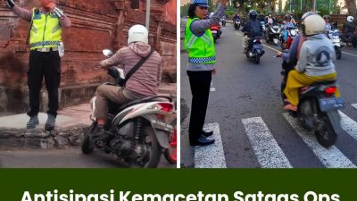 Antisipasi Kemacetan Satgas Ops Zebra Turlalin Kawasan Dentim