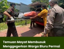 Temuan Mayat Membusuk Menggegerkan Warga Bluru Permai