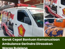Gerak Cepat Bantuan Kemanusiaan Ambulance Gerindra Dirasakan Warga Buleleng