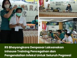 RS Bhayangkara Denpasar Laksanakan Inhouse Training Pencegahan dan Pengendalian Infeksi Untuk Seluruh Pegawai