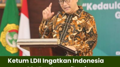 Ketum LDII Ingatkan Indonesia Emas 2045 Sukses Bila Ditopang Pangan yang Kuat