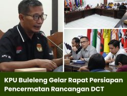 KPU Buleleng Gelar Rapat Persiapan Pencermatan Rancangan DCT