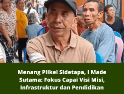 Menang Pilkel Sidetapa, I Made Sutama: Fokus Capai Visi Misi, Infrastruktur dan Pendidikan