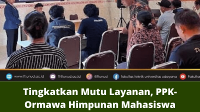 Tingkatkan Mutu Layanan, PPK-Ormawa Himpunan Mahasiswa Mesin FT Unud Gelar Sosialisasi “Digitalisasi Desa”