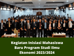 Kegiatan Inisiasi Mahasiswa Baru Program Studi Ilmu Ekonomi 2023/2024