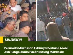 Perumda Makassar Akhirnya Berhasil Ambil Alih Pengelolaan Pasar Butung Makassar