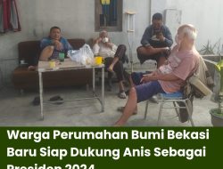 Warga Perumahan Bumi Bekasi Baru Siap Dukung Anis Sebagai Presiden 2024