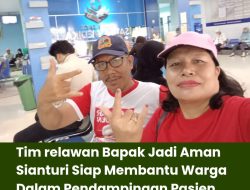 Tim Relawan Bapak Jadi Aman Sianturi Siap Membantu Warga Dalam Pendampingan Pasien
