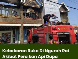 Kebakaran Ruko Di Ngurah Rai Akibat Percikan Api Dupa