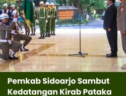 Pemkab Sidoarjo Sambut Kedatangan Kirab Pataka