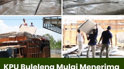 KPU Buleleng Mulai Menerima Logistik Pemilu 2024
