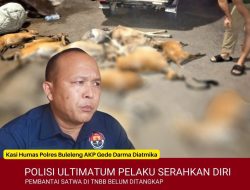 Polisi Ultimatum Pelaku Serahkan Diri, Pembantai Satwa di TNBB Belum Ditangkap