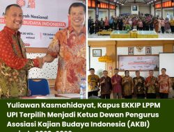 Yuliawan Kasmahidayat, Kapus EKKIP LPPM UPI Terpilih Menjadi Ketua Dewan Pengurus Asosiasi Kajian Budaya Indonesia (AKBI) periode 2023-2026