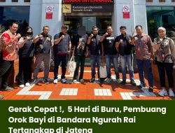 Gerak Cepat !, 5 Hari di Buru, Pembuang Orok Bayi di Bandara Ngurah Rai Tertangkap di Jateng