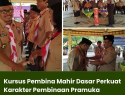 Kursus Pembina Mahir Dasar Perkuat Karakter Pembinaan Pramuka