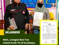 Miris, Juragan Besi Tua Cabuli Anak Tiri di Surabaya