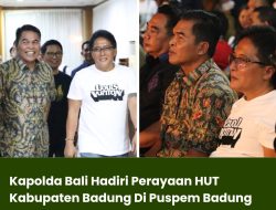 Kapolda Bali Hadiri Perayaan HUT Kabupaten Badung Di Puspem Badung