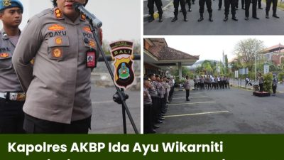Kapolres AKBP Ida Ayu Wikarniti Apresiasi Pengamanan Delegasi KTT AIS dan AALCO Berjalan aman Lancar