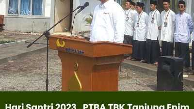 Hari Santri 2023 , PTBA TBK Tanjung Enim Dukung Santri untuk Kemajuan Negeri