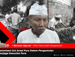 Krama Betonisasi Got Areal Pura Dalem Pengastulan Untuk Menjaga Kesucian Pura