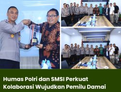 Humas Polri dan SMSI Perkuat Kolaborasi Wujudkan Pemilu Damai