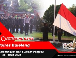 Polres Buleleng Memperingati Hari Sumpah Pemuda Ke – 95 Tahun 2023
