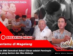 Bertemu di Magelang, Ketum BMI Demokrat Sebut Gibran adalah Pemimpin Muda yang Santun dan Mau Bekerja