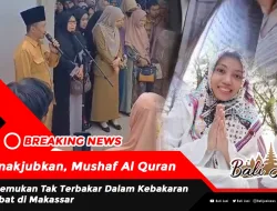 Menakjubkan, Mushaf AlQuran Ditemukan Tak Terbakar Dalam Kebakaran Hebat di Makassar