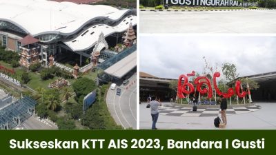 Sukseskan KTT AIS 2023, Bandara I Gusti Ngurah Rai Pastikan Layanan Tetap Berjalan Normal