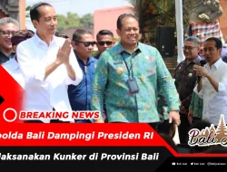 Kapolda Bali Dampingi Presiden RI Melaksanakan Kunker di Provinsi Bali