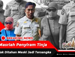 Masriah Penyiram Tinja Tak Ditahan Meski Jadi Tersangka