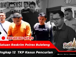 Satuan Reskrim Polres Buleleng, Ungkap 12 TKP Kasus Pencurian