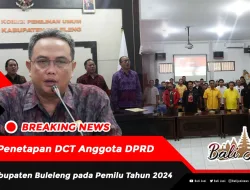 Penetapan DCT Anggota DPRD Kabupaten Buleleng pada Pemilu Tahun 2024