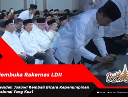 Membuka Rakernas LDII, Presiden Jokowi Kembali Bicara Kepemimpinan Nasional Yang Kuat