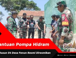 Bantuan Pompa Hidram Di Dusun 04 Desa Fenun Resmi Diresmikan