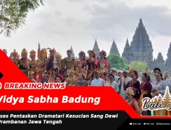 Widya Sabha Badung Sukses Pentaskan Dramatari Kesucian Sang Dewi Di Prambanan Jawa Tengah